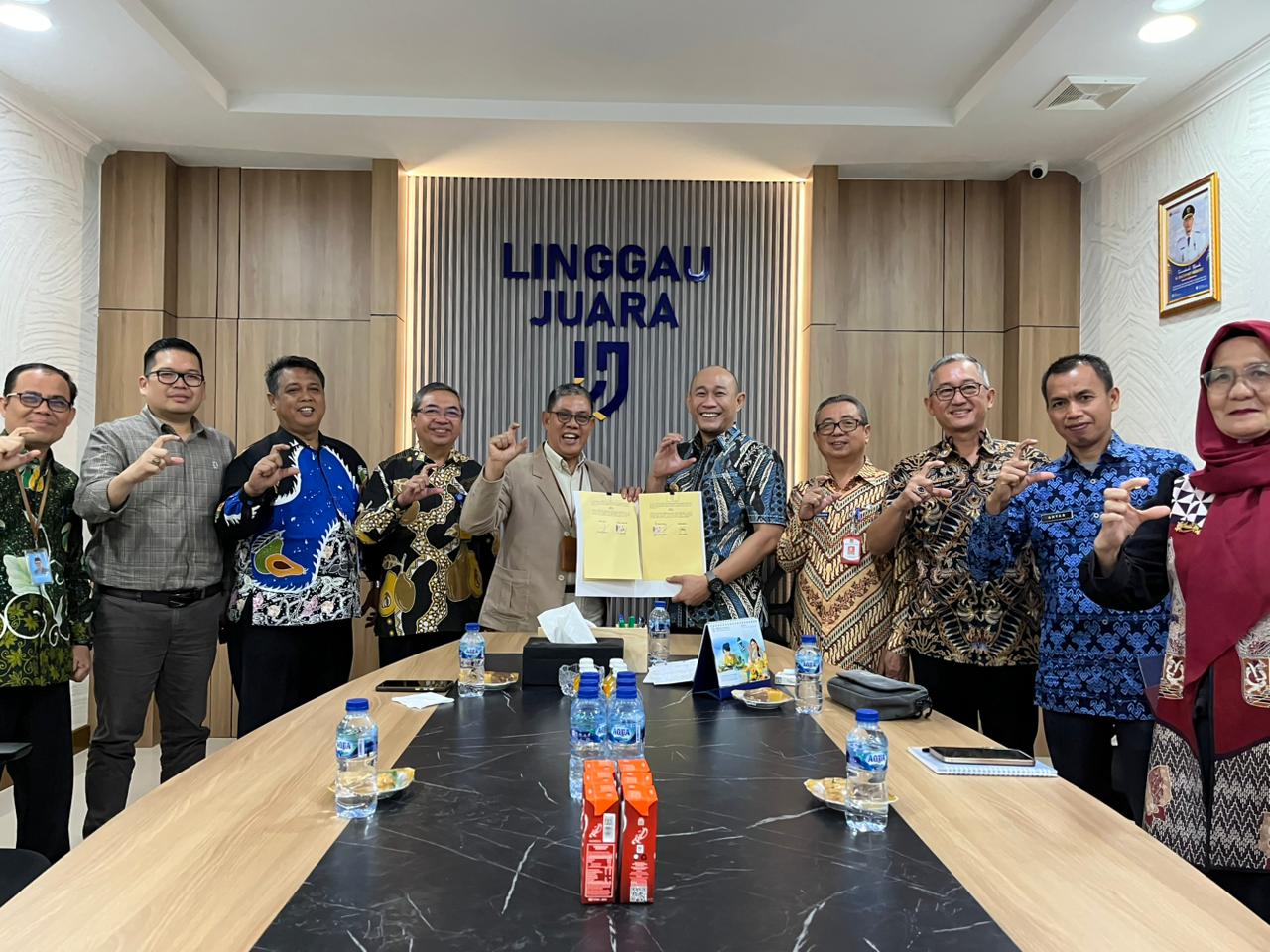 Penandatanganan MoU dengan Pemkot Lubuklinggau