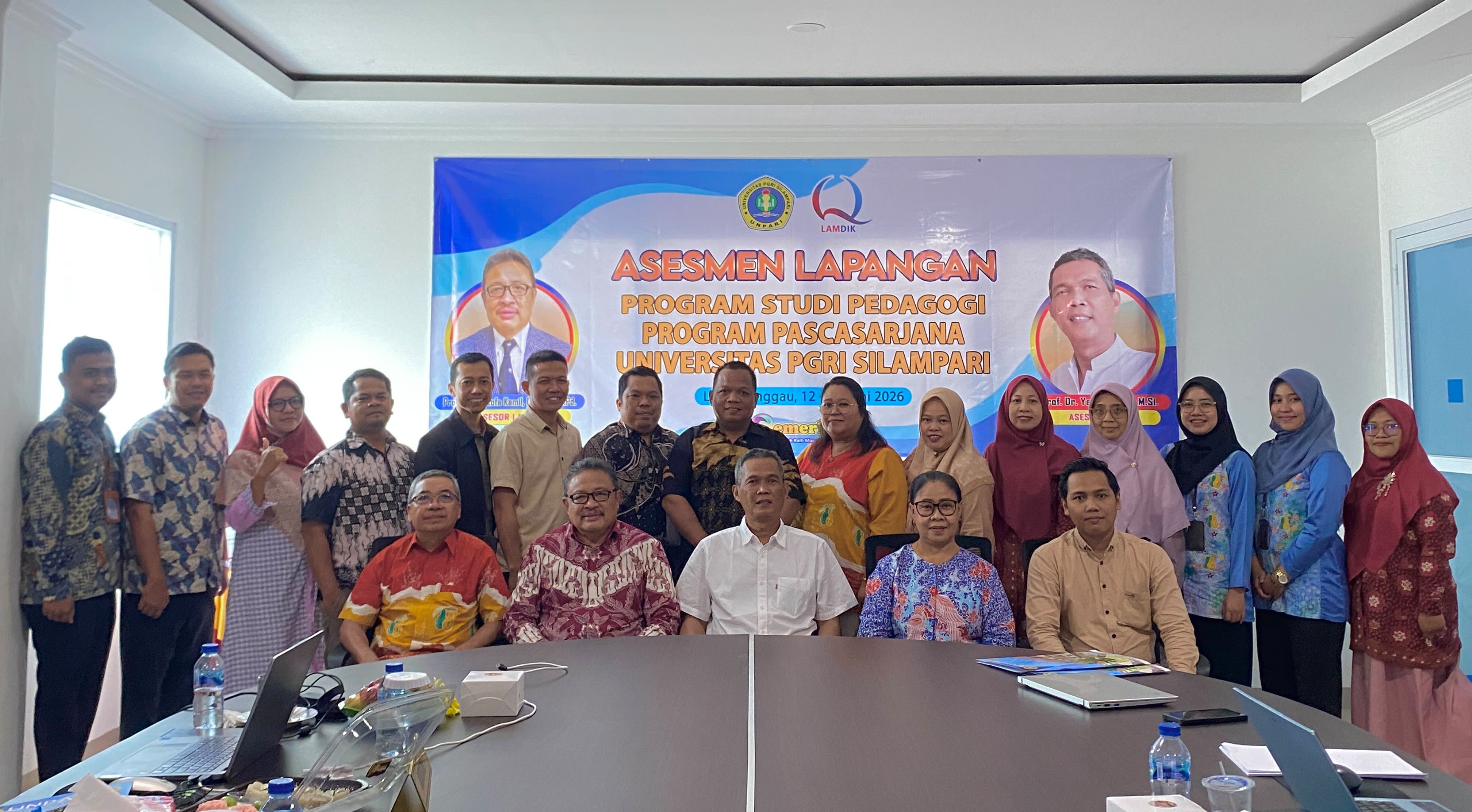 Prodi S2 Pedagogi UNPARI Jalani Asesmen Lapangan Bersama Tim Asesor LAMDIK