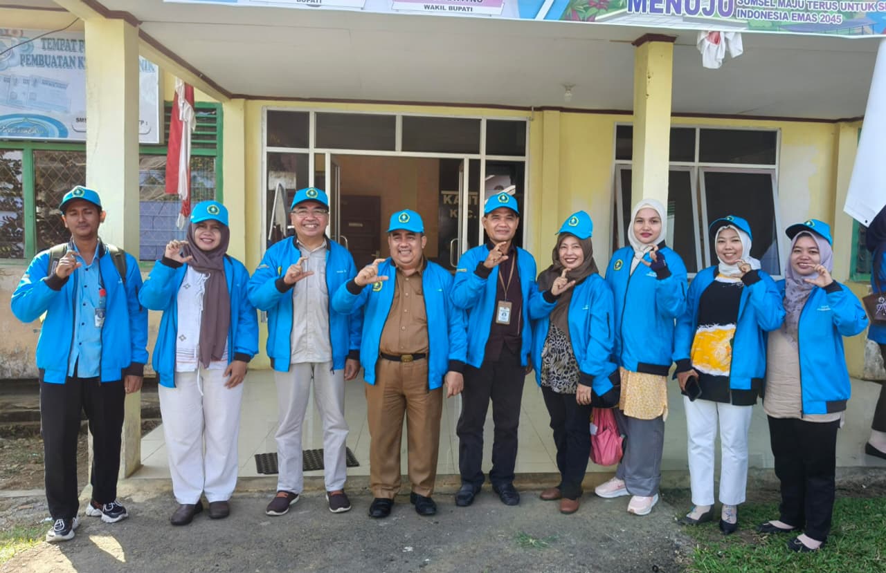 Resmi Diterima Camat, 50 Mahasiswa KKN Universitas PGRI Silampari Siap Mengabdi di 5 Desa Kecamatan Jayaloka